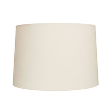 Load image into Gallery viewer, Hardback Oval Linen Shade: 16"X12"T, 18"X14"B, 12"SH / Linen / Off White