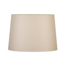 Load image into Gallery viewer, Hardback Oval Linen Shade: 16&quot;X12&quot;T, 18&quot;X14&quot;B, 12&quot;SH / Linen / Off White
