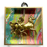 Load image into Gallery viewer, Museum Bee-Horse on Marble Paper