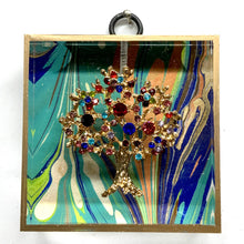 Load image into Gallery viewer, Museum Bee-Tree of Life on Marble Paper