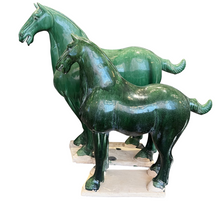 Load image into Gallery viewer, Tang Dynasty Large Horse - Green