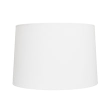 Load image into Gallery viewer, Hardback Oval Linen Shade: 16"X12"T, 18"X14"B, 12"SH / Linen / Off White