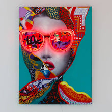 Load image into Gallery viewer, &#39;Chic Woman&#39; Wall Artwork - LED Neon
