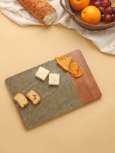 Load image into Gallery viewer, Brown Resin & Wood Cheese Board- Medium