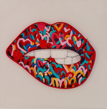 Load image into Gallery viewer, Wall Painting (LED Neon) - Lips