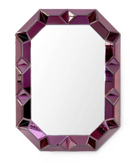 Romano Mirror - Alexandrite Purple