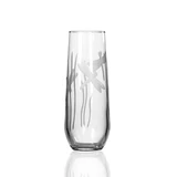 Load image into Gallery viewer, Dragonfly 8.5 oz Stemless Champagne Flute