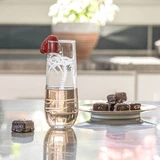 Load image into Gallery viewer, Palm Tree 8.5 oz Stemless Champagne Flute