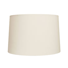Load image into Gallery viewer, Hardback Oval Linen Shade: 16&quot;X12&quot;T, 18&quot;X14&quot;B, 12&quot;SH / Linen / Off White
