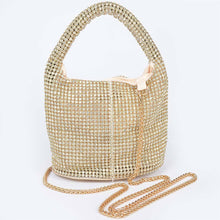 Load image into Gallery viewer, Rhinestone Bucket Bag - Pink
