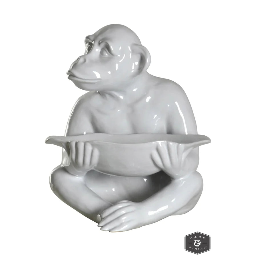 Monkey Statue Tray