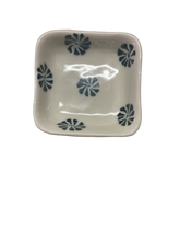 Load image into Gallery viewer, Small Square Vintage Hand Painted Bowl - Red Fish
