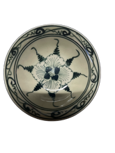 Load image into Gallery viewer, Small Round Vintage Hand Painted Bowl - Flower
