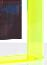 Load image into Gallery viewer, Float Frame with magnetic photo holder 4x6 - Neon Yellow
