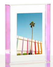Load image into Gallery viewer, Float Frame with magnetic photo holder 8x8 - Rainbow
