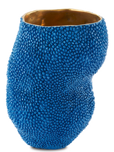 Load image into Gallery viewer, Jackfruit Vase Small - Cobalt Blue
