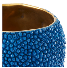 Load image into Gallery viewer, Jackfruit Vase Small - Cobalt Blue
