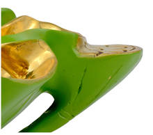 Load image into Gallery viewer, Wrapped Lotus Bowl - Green
