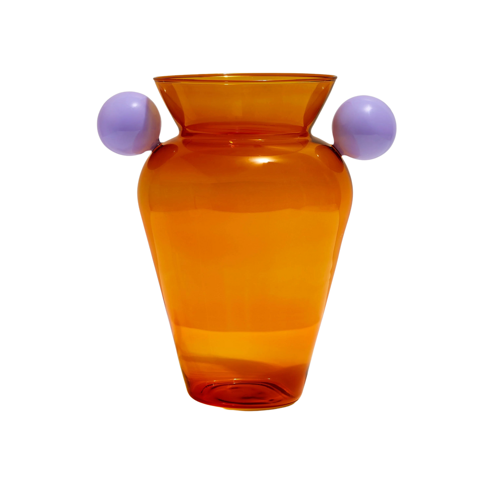 Geo Urn - Amber & Lilac