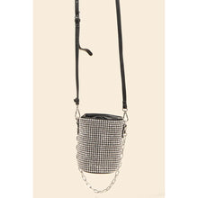 Load image into Gallery viewer, Pave Rhinestone Bucket Bag
