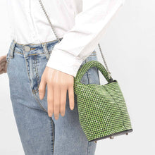 Load image into Gallery viewer, Rhinestone Bucket Bag - Pink
