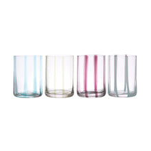 Load image into Gallery viewer, Hand Painted Drinking Glass - Turq.
