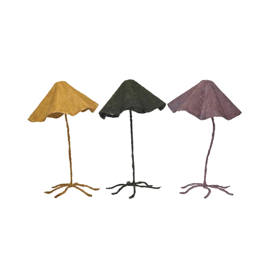 Mushroom on Stand - Purple/Large