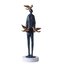Load image into Gallery viewer, Bird Man Sculpture
