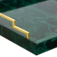 Load image into Gallery viewer, Malachite Tray
