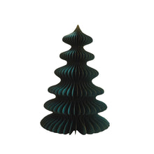 Load image into Gallery viewer, Paper Folding Tree w/Gold Glitter - Teal/26&quot;
