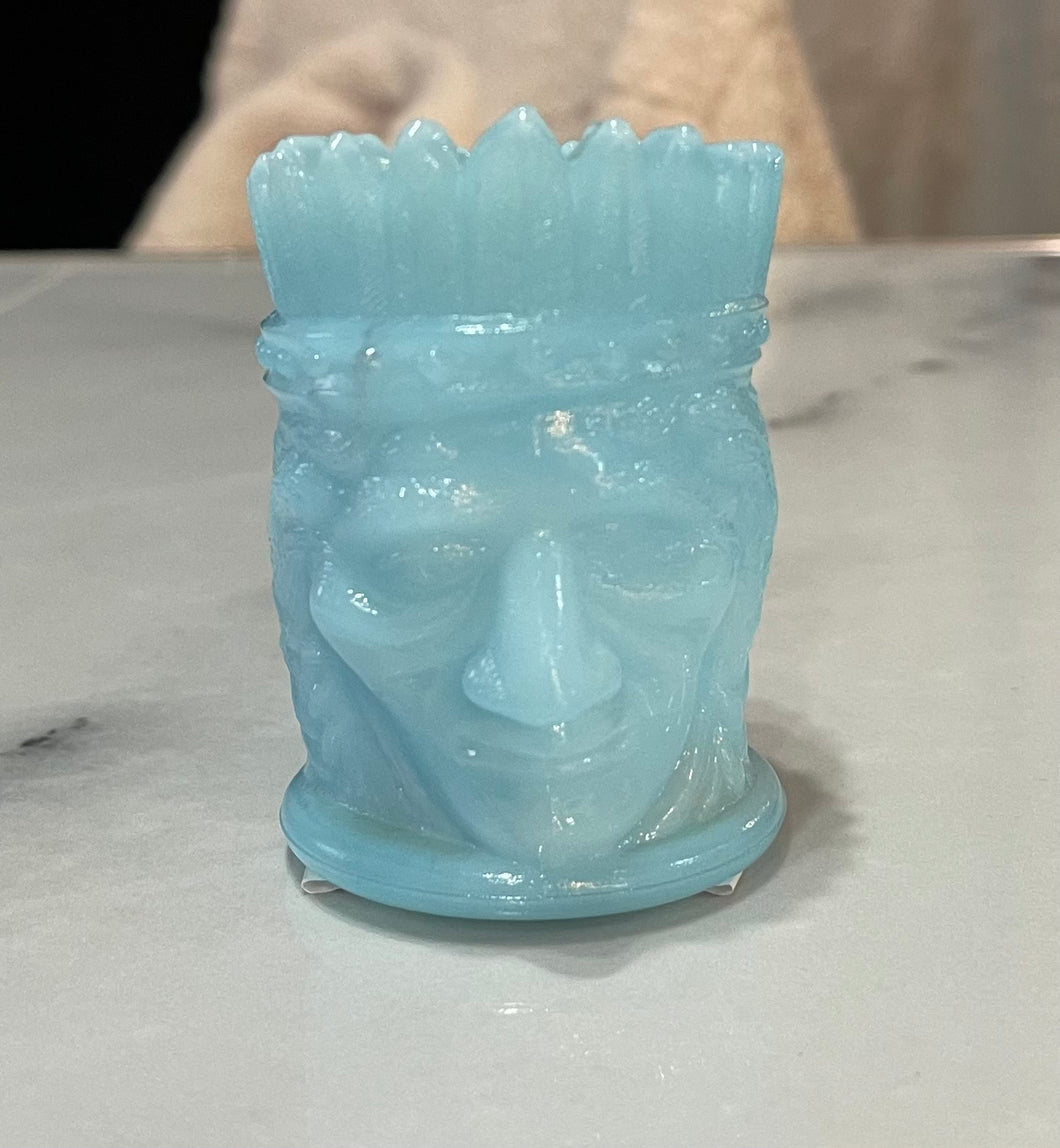Indian Toothpick Holder - Blue