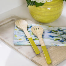 Load image into Gallery viewer, Laura Park Bamboo Serving Set - Green
