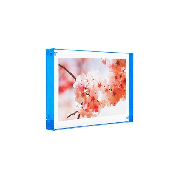 Blue Edge Magnet Frame - Blue 5x7