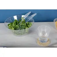 Bubble Acrylic Salad Bowl - Clear