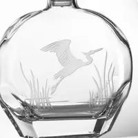 Load image into Gallery viewer, Heron 23oz Whiskey Decanter
