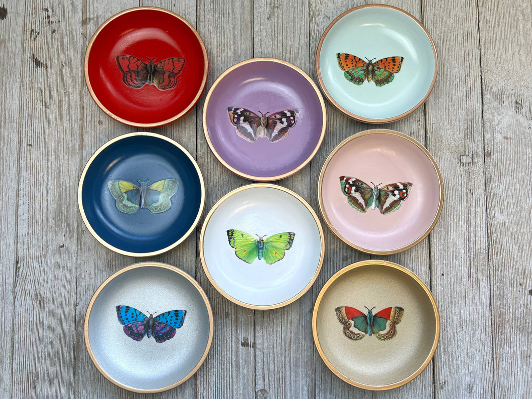 Butterfly Dish: Vintage Blue