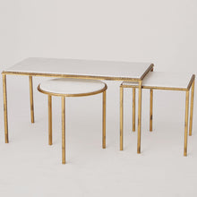 Load image into Gallery viewer, Hammered Gold Cocktail Table
