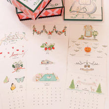 Load image into Gallery viewer, 2023 Classic Desk Calendar- Silver Easel
