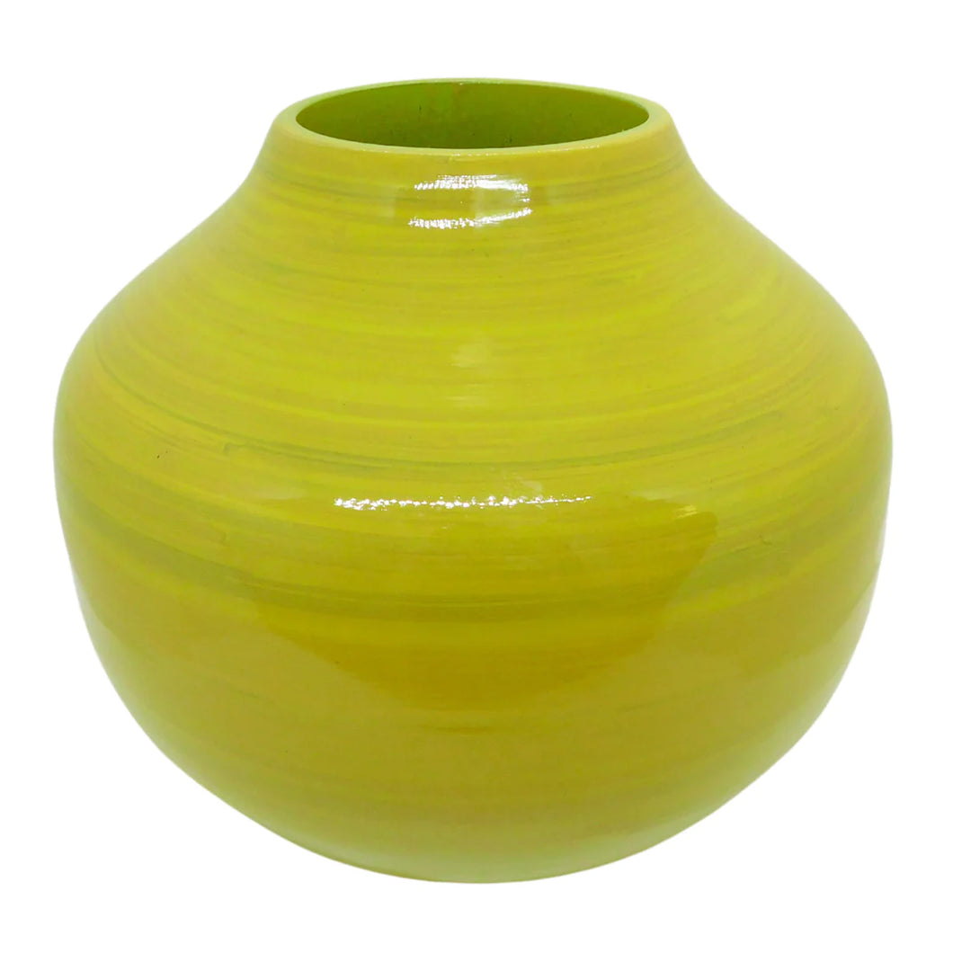 Laura Park Bamboo Vase - Green