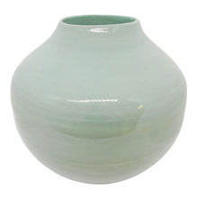 Load image into Gallery viewer, Laura Park Bamboo Vase -Robin&#39;s Egg Blue

