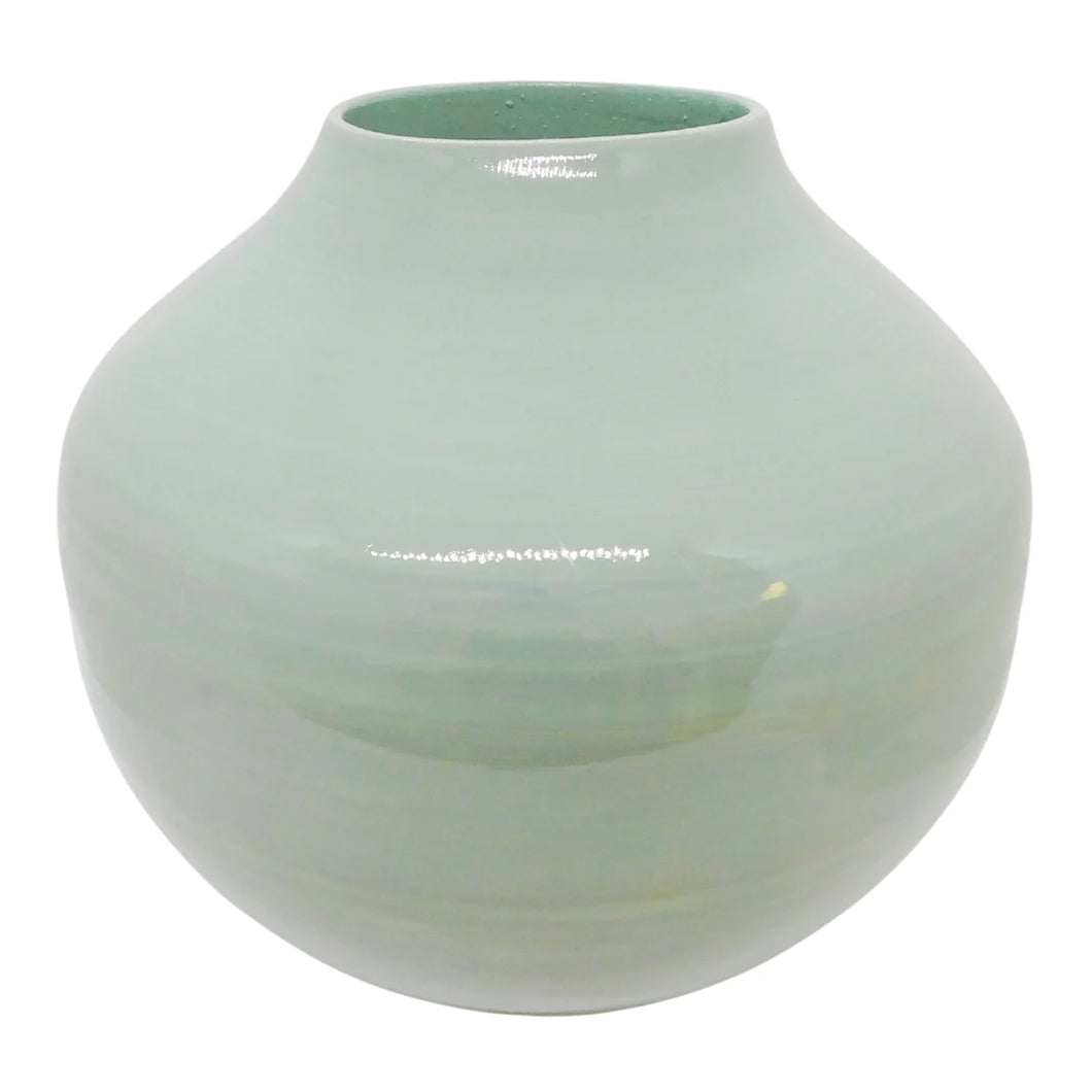 Laura Park Bamboo Vase -Robin's Egg Blue