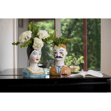 Load image into Gallery viewer, Gabriel Painted Head Vase
