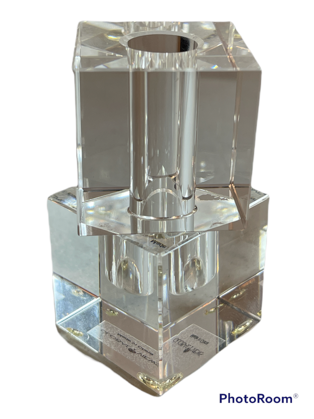 Stacked Crystal Cube