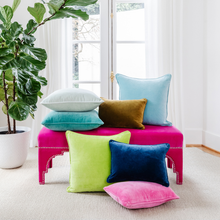Load image into Gallery viewer, Velvet Pillow 14x20 (Multiple Colors)
