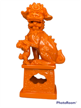 Load image into Gallery viewer, Orange Foo Dog Guardian Lions
