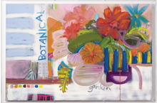 Load image into Gallery viewer, Botanical Garden Canvas Art Print in Lucite Shadowbox
