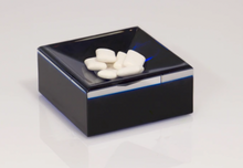 Load image into Gallery viewer, Alexandra Von Furstenberg Voltage Mini Square Bowl - Sapphire
