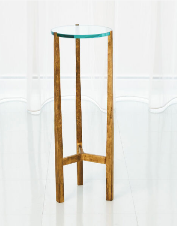Oculus Table- Antique Gold