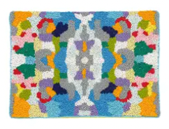 Indigo Girl Blue Beaded Clutch