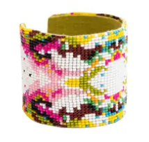 Wild Thing Beaded Cuff Bracelet